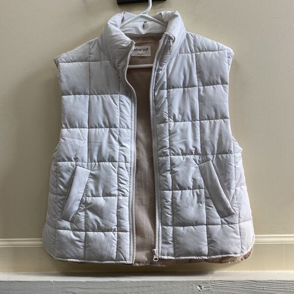 new in Jackets & Blazers - new in small off White Quilted Puffer vest